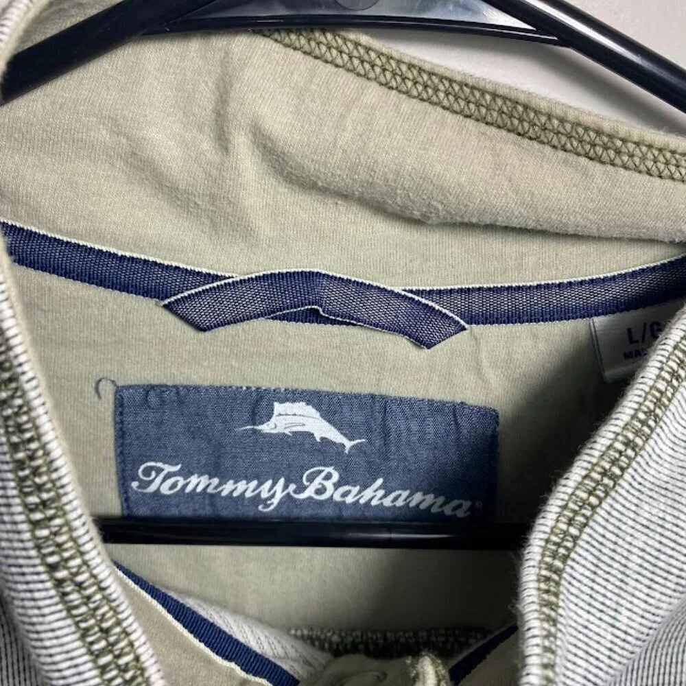 Tommy Bahama Snap Mock Pullover Sweatshirt